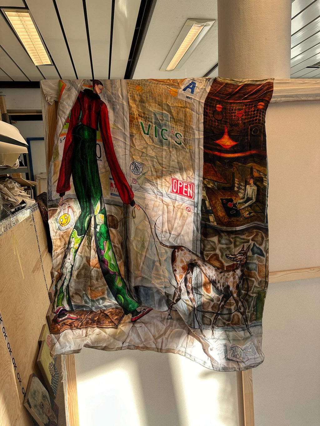 Special Lemon x Charlie Roberts Silk Scarf - Small 1 Scarf Special Lemon 