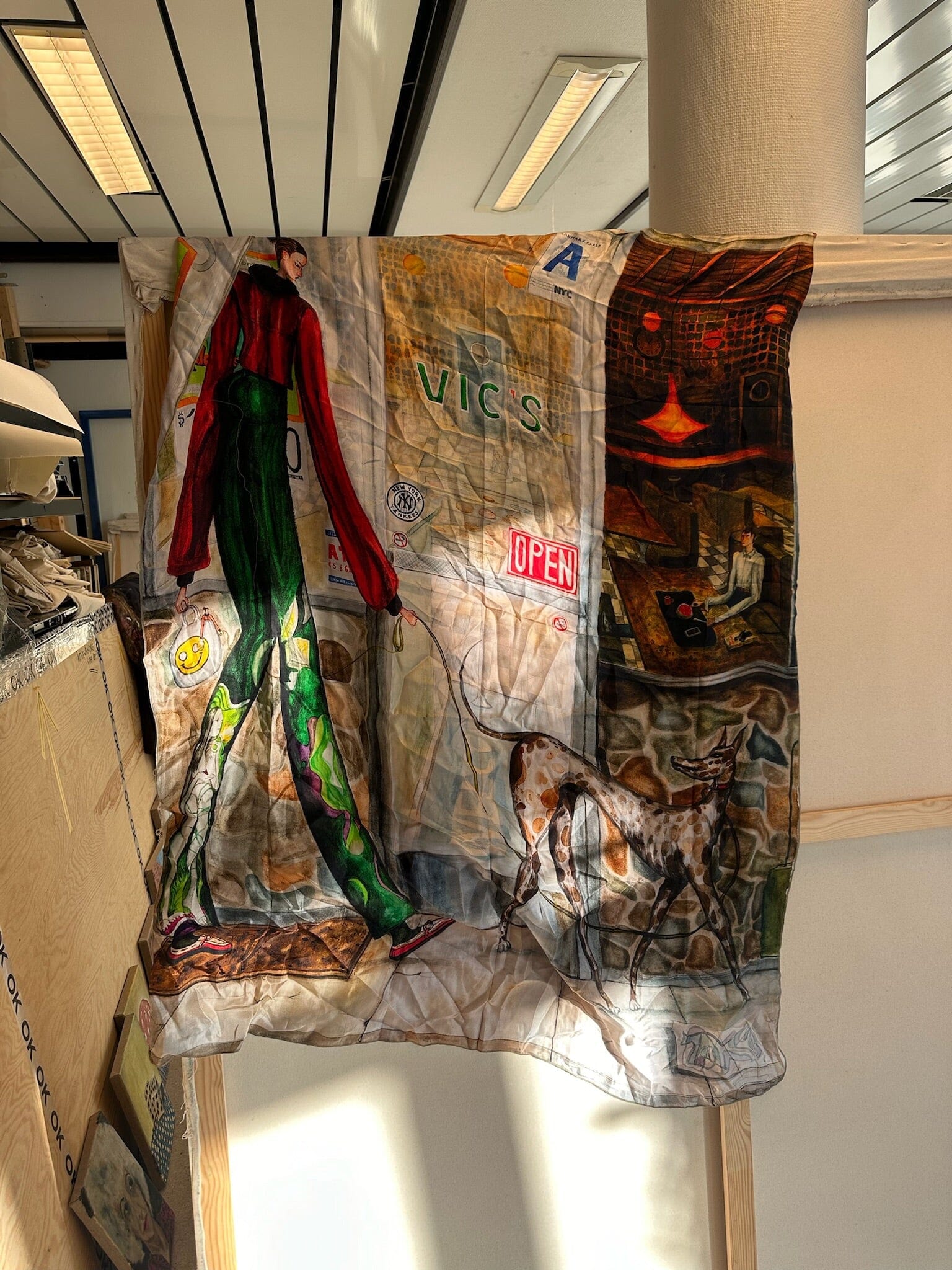 Special Lemon x Charlie Roberts Silk Scarf - Small 1 Scarf Special Lemon 