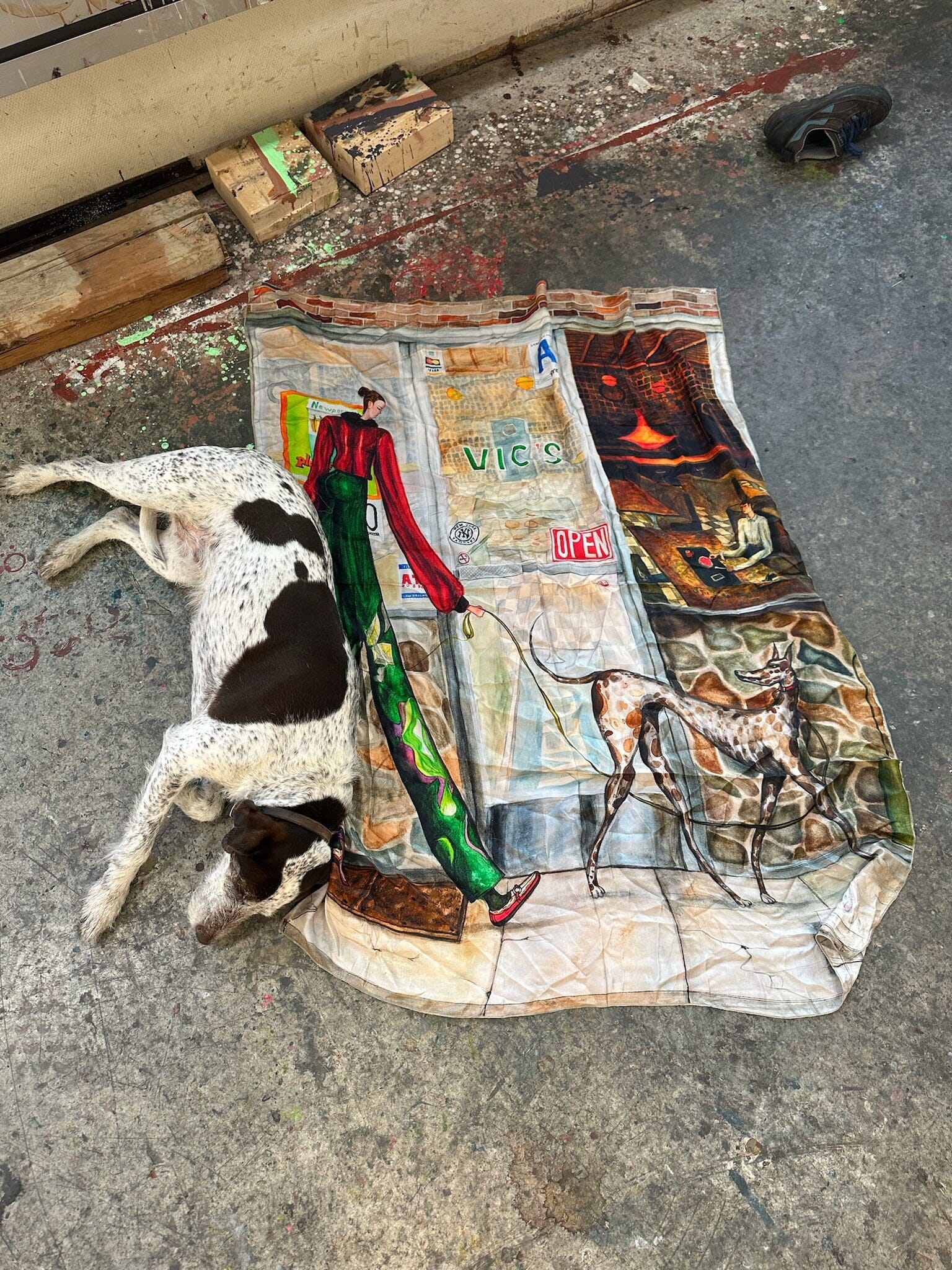 Special Lemon x Charlie Roberts Silk Scarf - Small 1 Scarf Special Lemon 