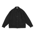 Still By Hand - 12oz Denim Jacket - Black STILL BY HAND 