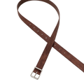 Still By Hand - 24mm Leather Belt - Brown Belte STILL BY HAND 