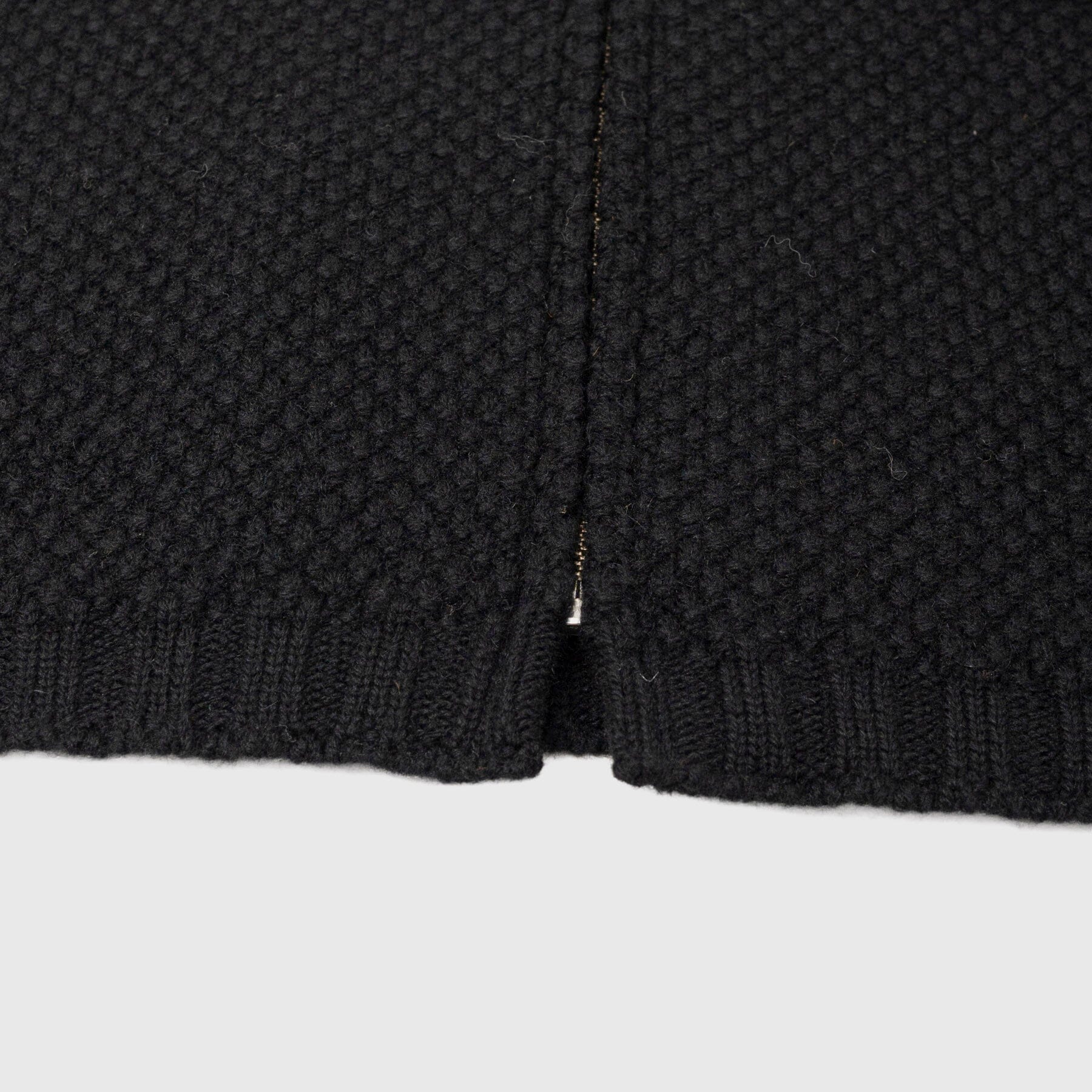 Still by Hand 5G Knitted Blouson - Black Jacket Still By Hand 
