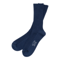 Still By Hand - Bmp Cotton Socks - Blue Sokker STILL BY HAND 
