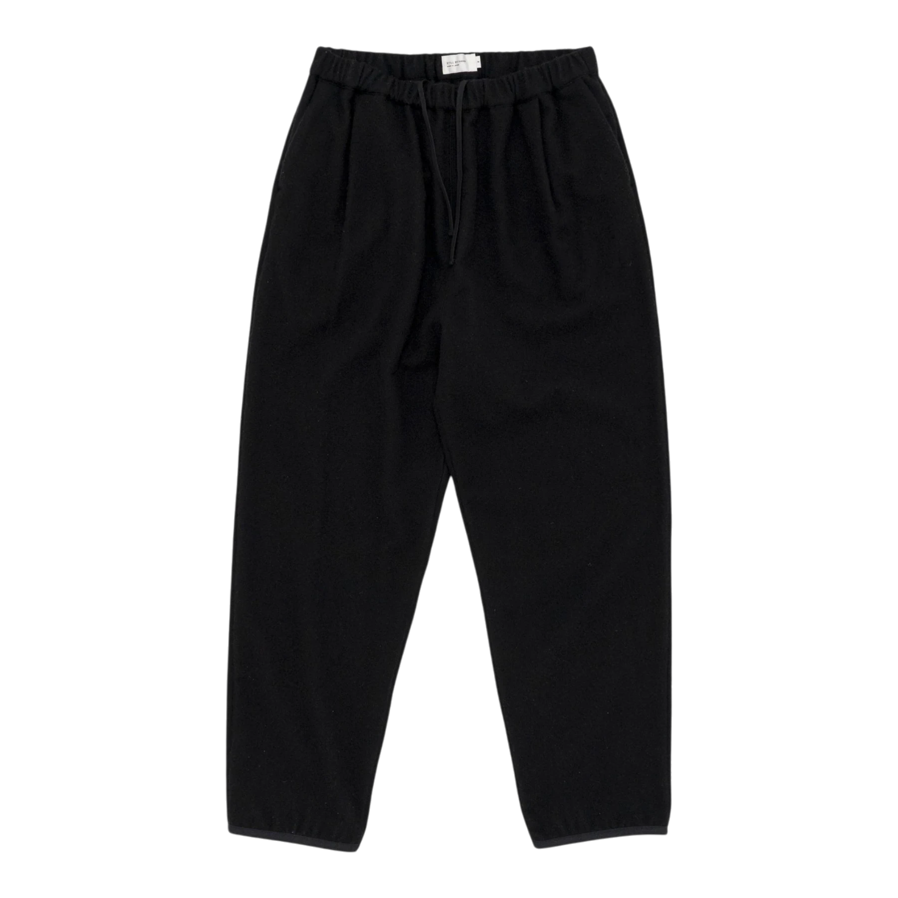 Still By Hand - Cashmere Mixed Easy Pants - Black Bukse STILL BY HAND 
