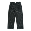 Still By Hand - Corduroy Straight Pants - Blue Charcoal Bukse STILL BY HAND 