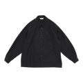 Still By Hand - Cotton Twill Shirt Jacket - Ink Black STILL BY HAND 