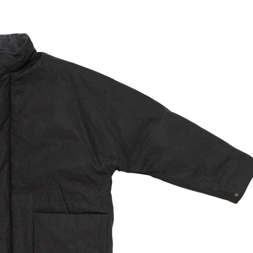 Still By Hand - Dolman Sleeve Padded Blouson - Ink Black Jakke STILL BY HAND 