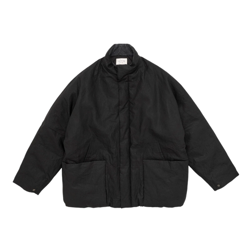 Still By Hand - Dolman Sleeve Padded Blouson - Ink Black Jakke STILL BY HAND 