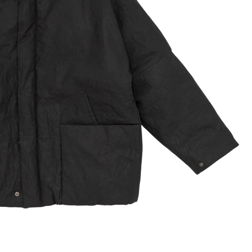 Still By Hand - Dolman Sleeve Padded Blouson - Ink Black Jakke STILL BY HAND 