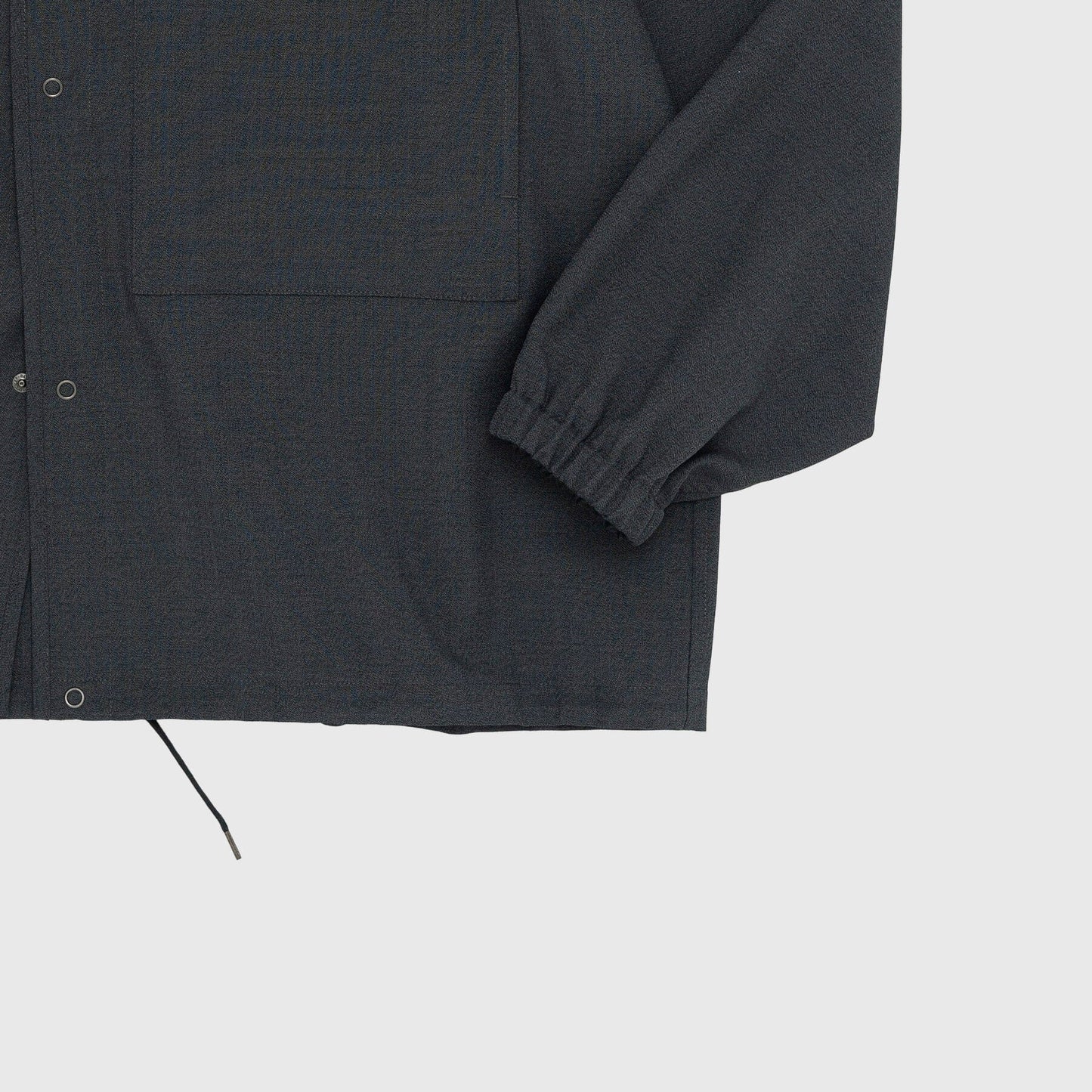 Still by Hand Double Pocket Shirt Jacket - Charcoal Overshirt Still By Hand 