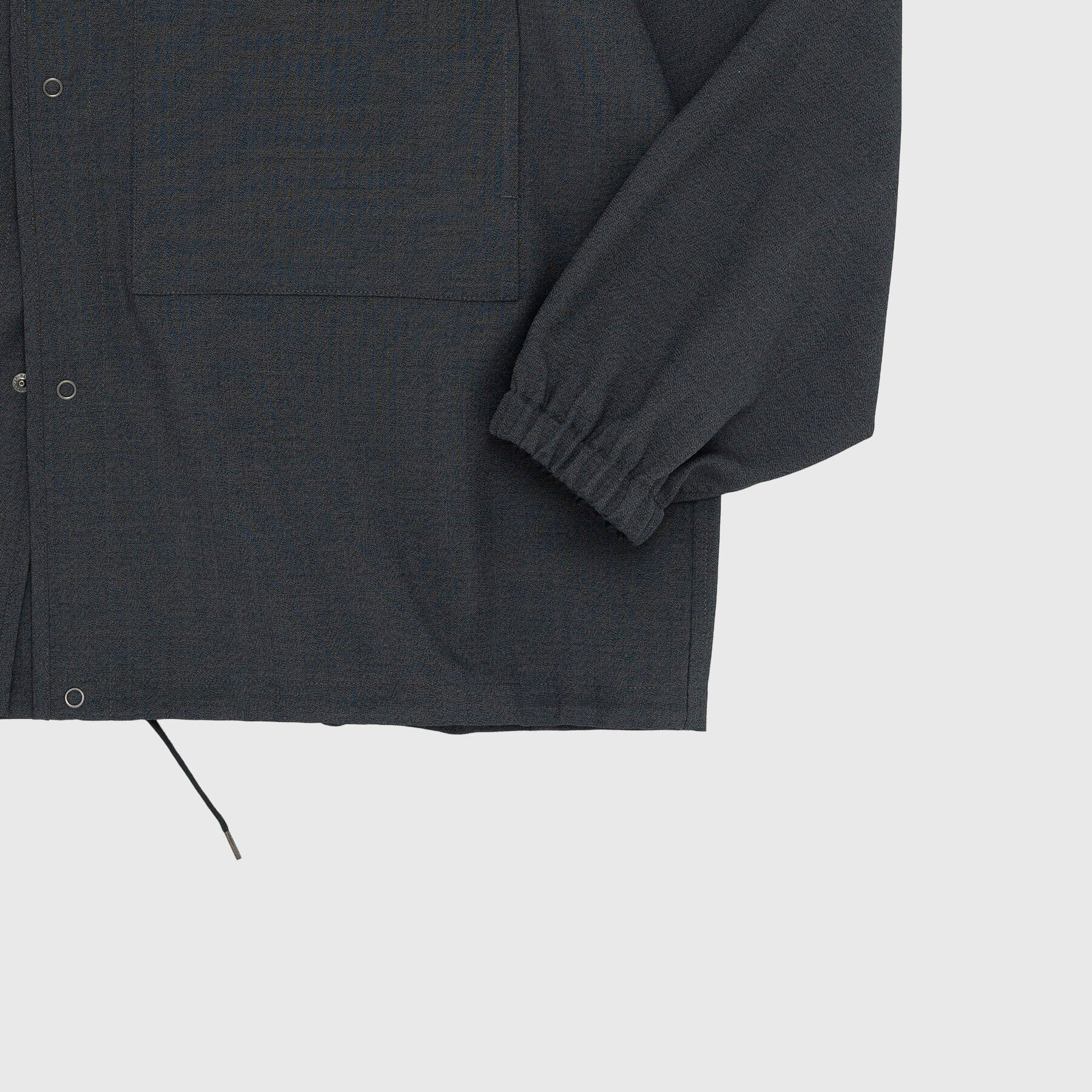 Still by Hand Double Pocket Shirt Jacket - Charcoal Overshirt Still By Hand 