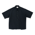 Still by Hand Half Sleeve Cotton Shirt - Navy Shirt Still by Hand 
