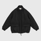 Still by Hand Padded Wool Blouson - Black Jacket Still By Hand 
