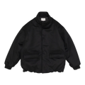 Still By Hand - Padded Wool Blouson - Black Jakke STILL BY HAND 