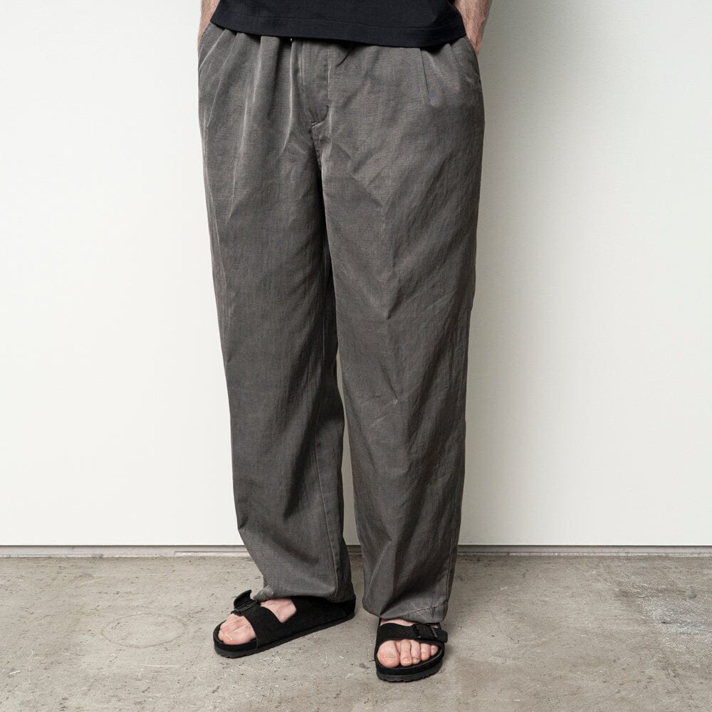 Still by Hand Pigment Print Easy Pants - Dusty Grey Pants Still by Hand 