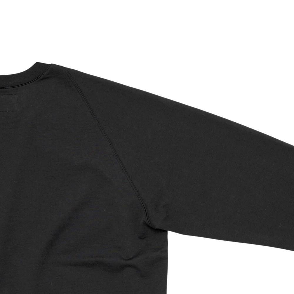 Still By Hand - Pima Cotton Sweat Shirt - Ink Black Sweatshirt STILL BY HAND 
