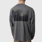 Still by Hand Printed Long Sleeve - Charcoal Longsleeve Still By Hand 