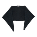Still By Hand - Shoulder Stole Wool Yarn - Melange Blue Skjerf STILL BY HAND 