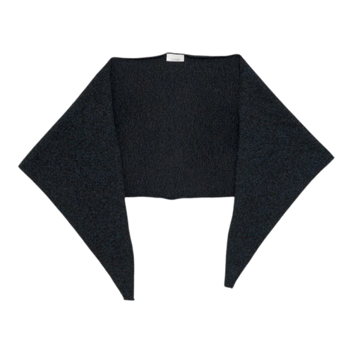 Still By Hand - Shoulder Stole Wool Yarn - Melange Blue Skjerf STILL BY HAND 
