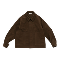 Still By Hand - Synthetic Leather Short Blouson - Brown Jakke STILL BY HAND 