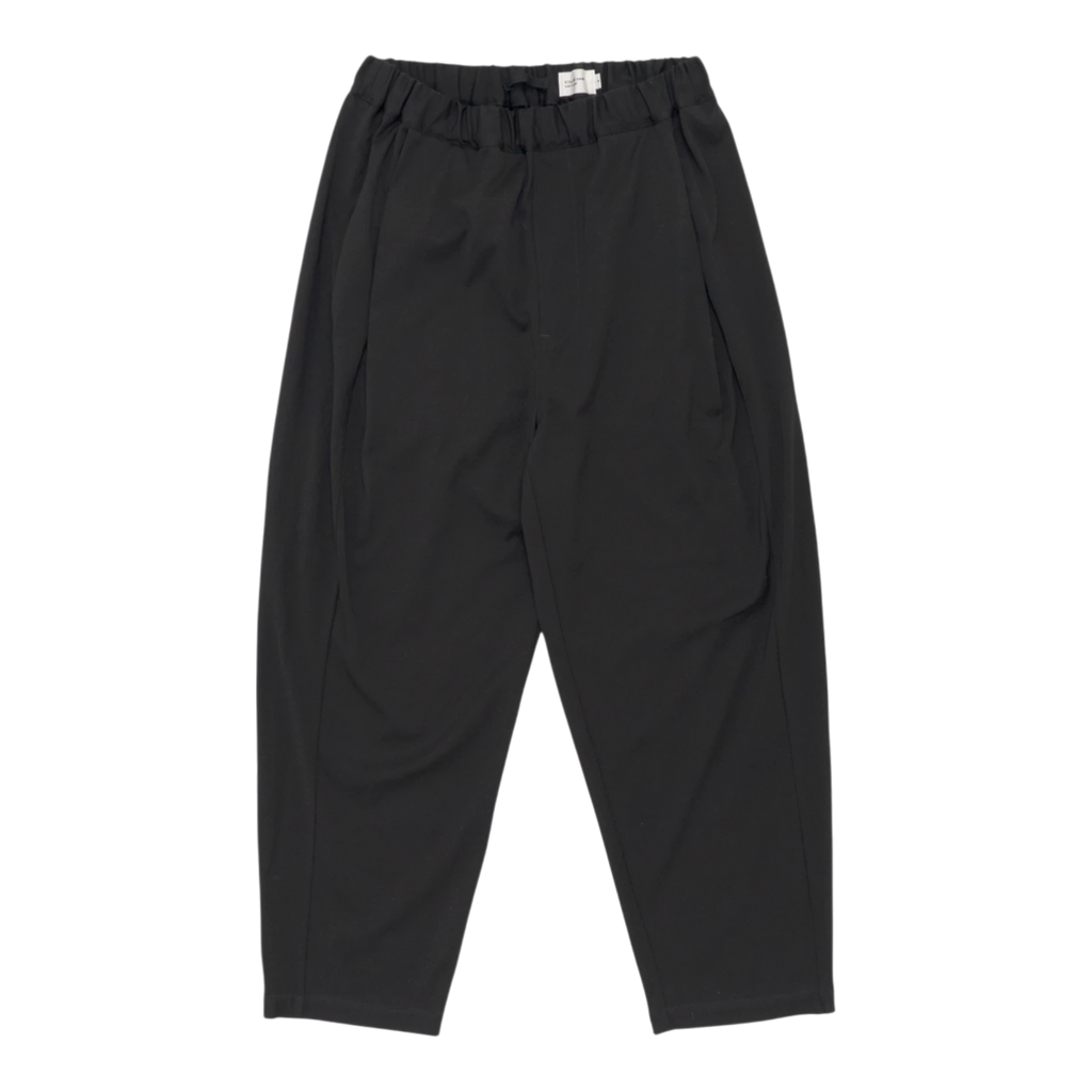 Still by Hand Twisted Jersey Pants - Black Navy Pants Still by Hand 
