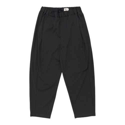 Still by Hand Twisted Jersey Pants - Black Navy Pants Still by Hand 