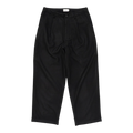 Still By Hand - W/N Wide Pants - Black Bukse STILL BY HAND 