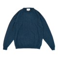 Still By Hand - Wool Mohair 12G Pullover - Dusty Blue Genser STILL BY HAND 