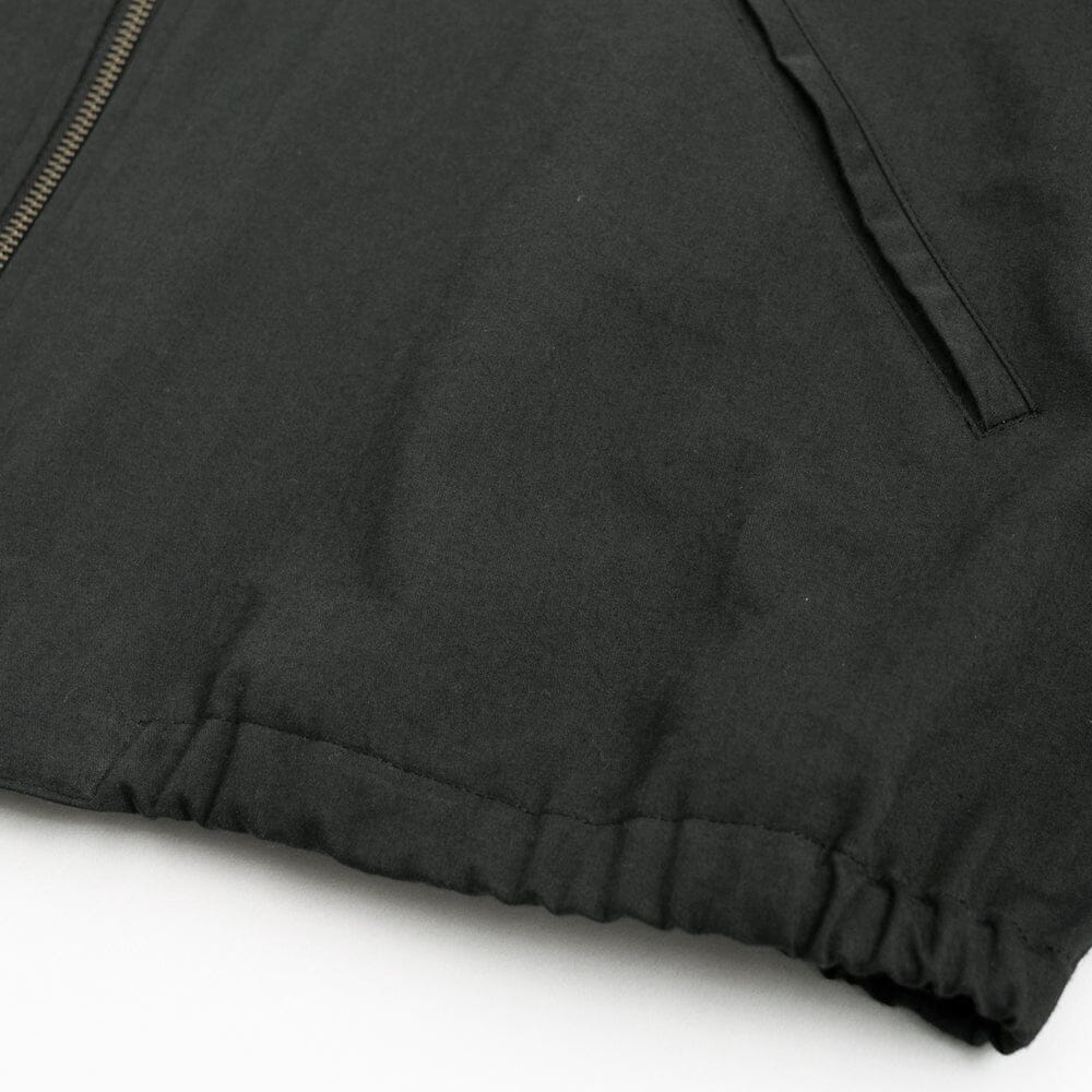 Still by Hand Zip Up Moleskin Blouson - Dark Green Jacket Still by Hand 