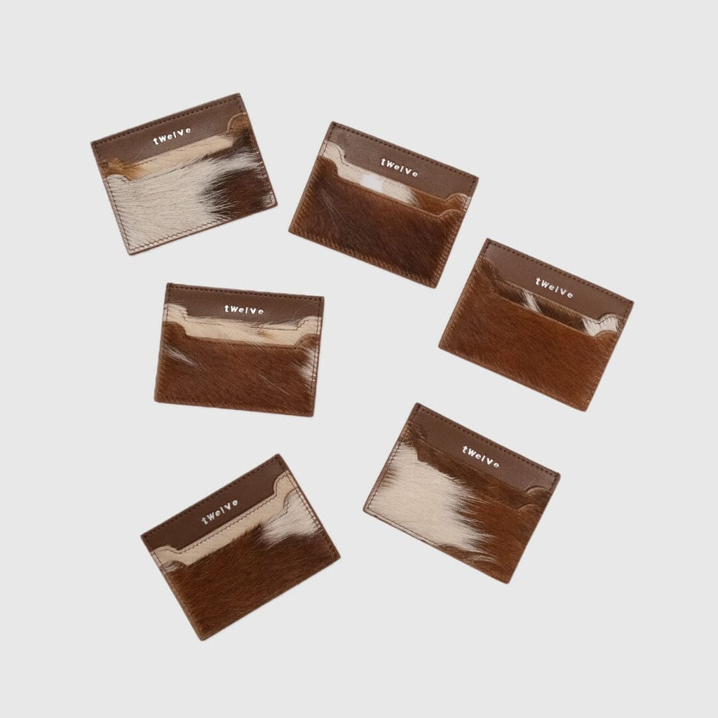 Twelve Cowhide Leather Wallet Wallet Twelve 
