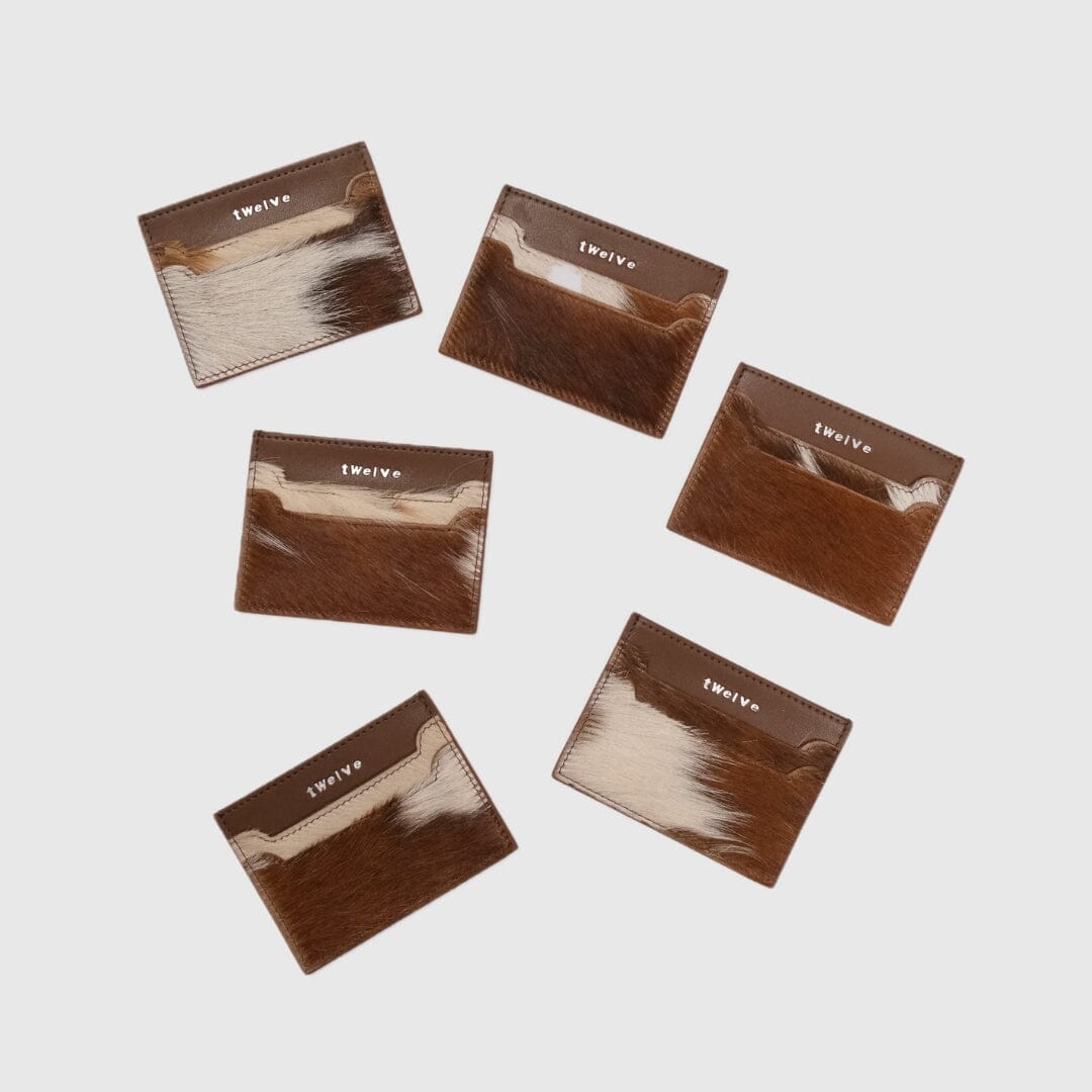 Twelve Cowhide Leather Wallet Wallet Twelve 