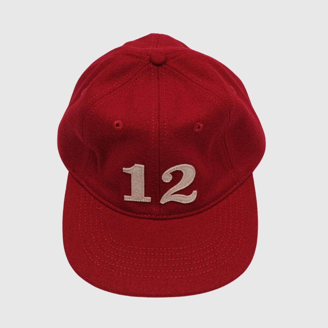 Twelve Logo Wool Cap - Red Cap Twelve 