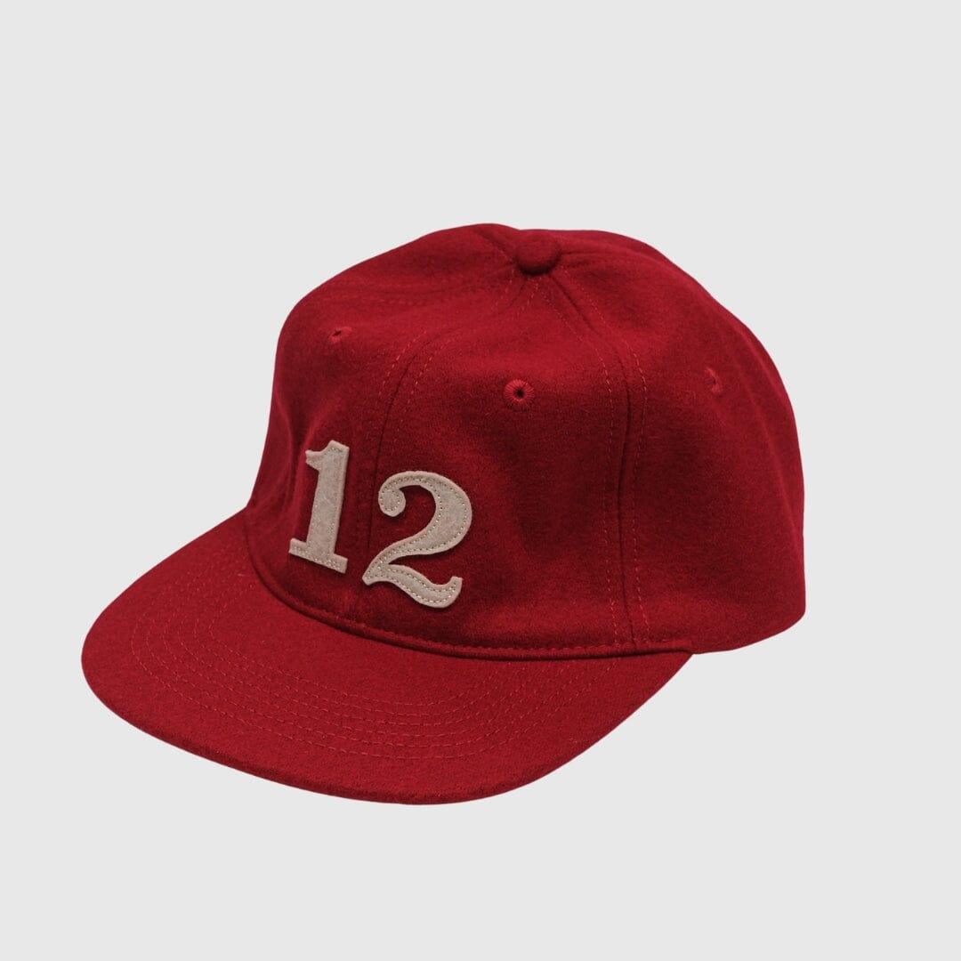 Twelve Logo Wool Cap - Red Cap Twelve 