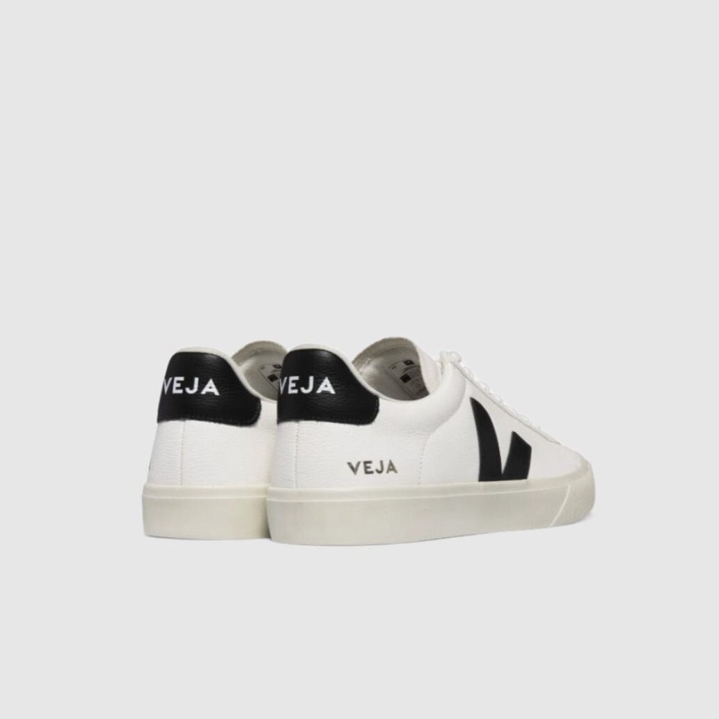Veja Campo Chromefree Leather Sneaker - Extra-White / Black Sneakers Veja 