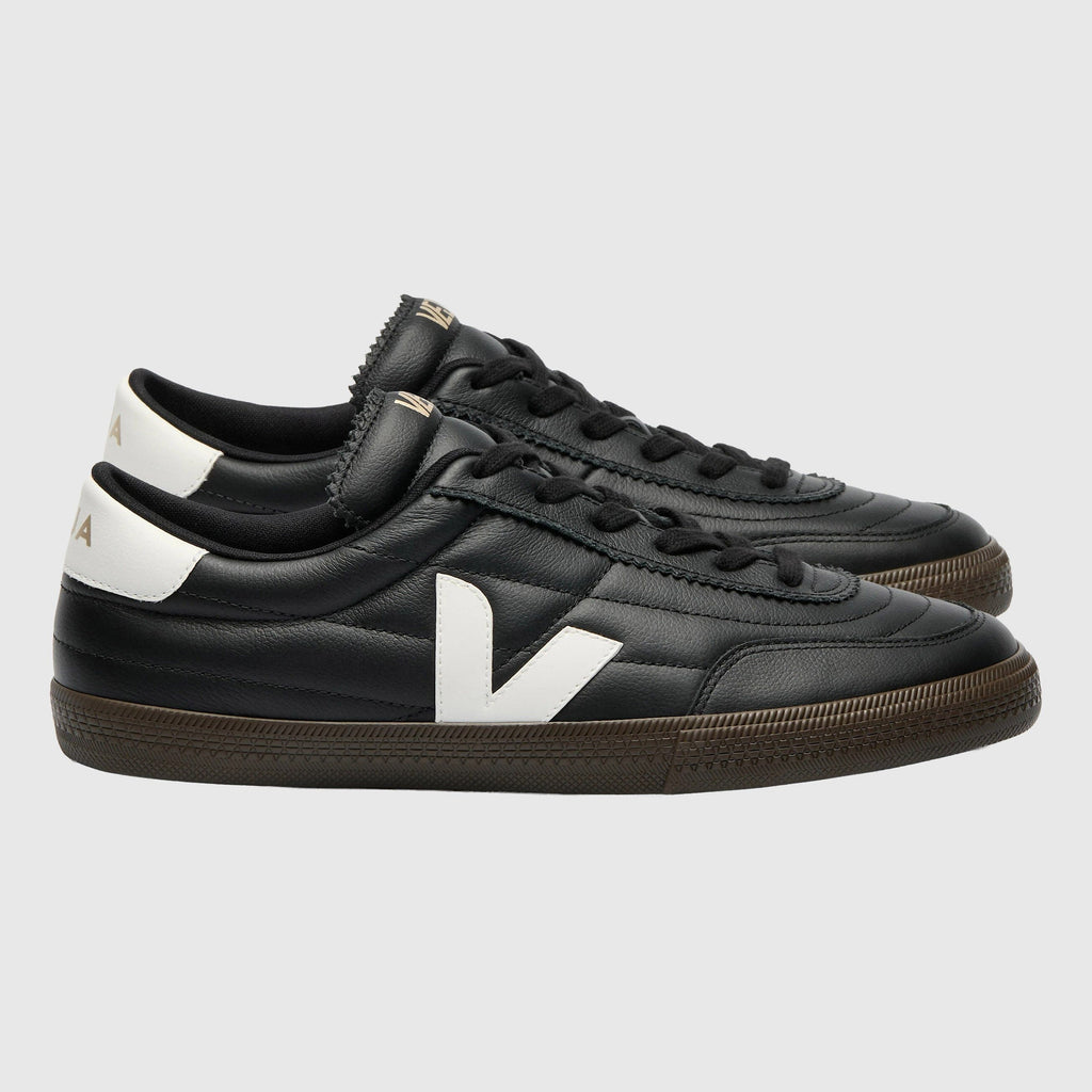 Veja Panenka Leather Sneaker - Black / White Sneakers Veja 