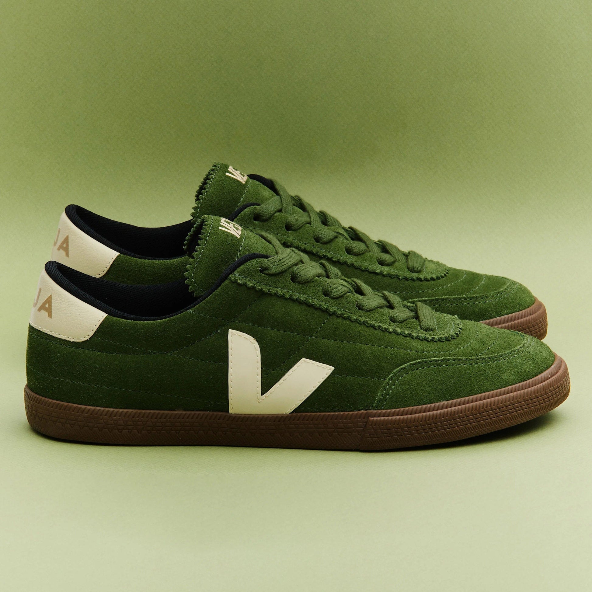 Veja Panenka Suede Sneaker - Military / Pierre / Bark Sneakers Veja 