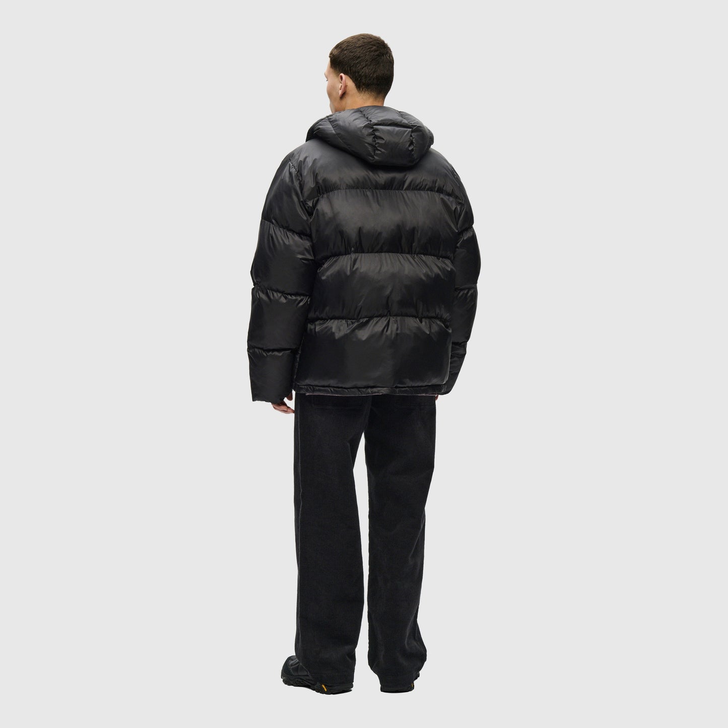 Wood Wood AA Claus Puffer Jacket - Black Jacket Wood Wood 