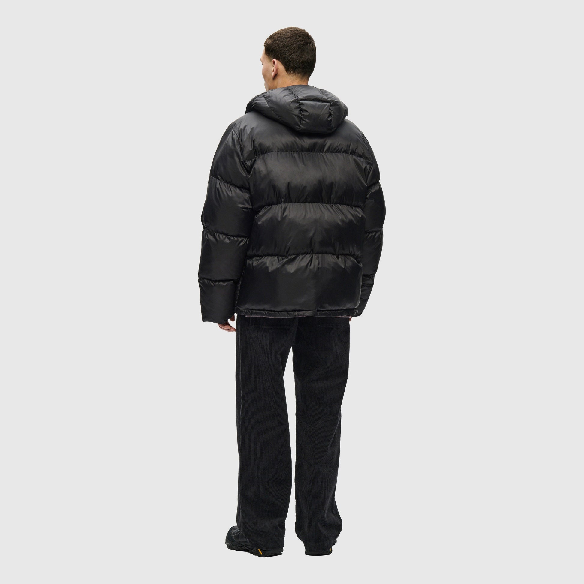 Wood Wood AA Claus Puffer Jacket - Black Jacket Wood Wood 