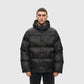 Wood Wood AA Claus Puffer Jacket - Black Jacket Wood Wood 