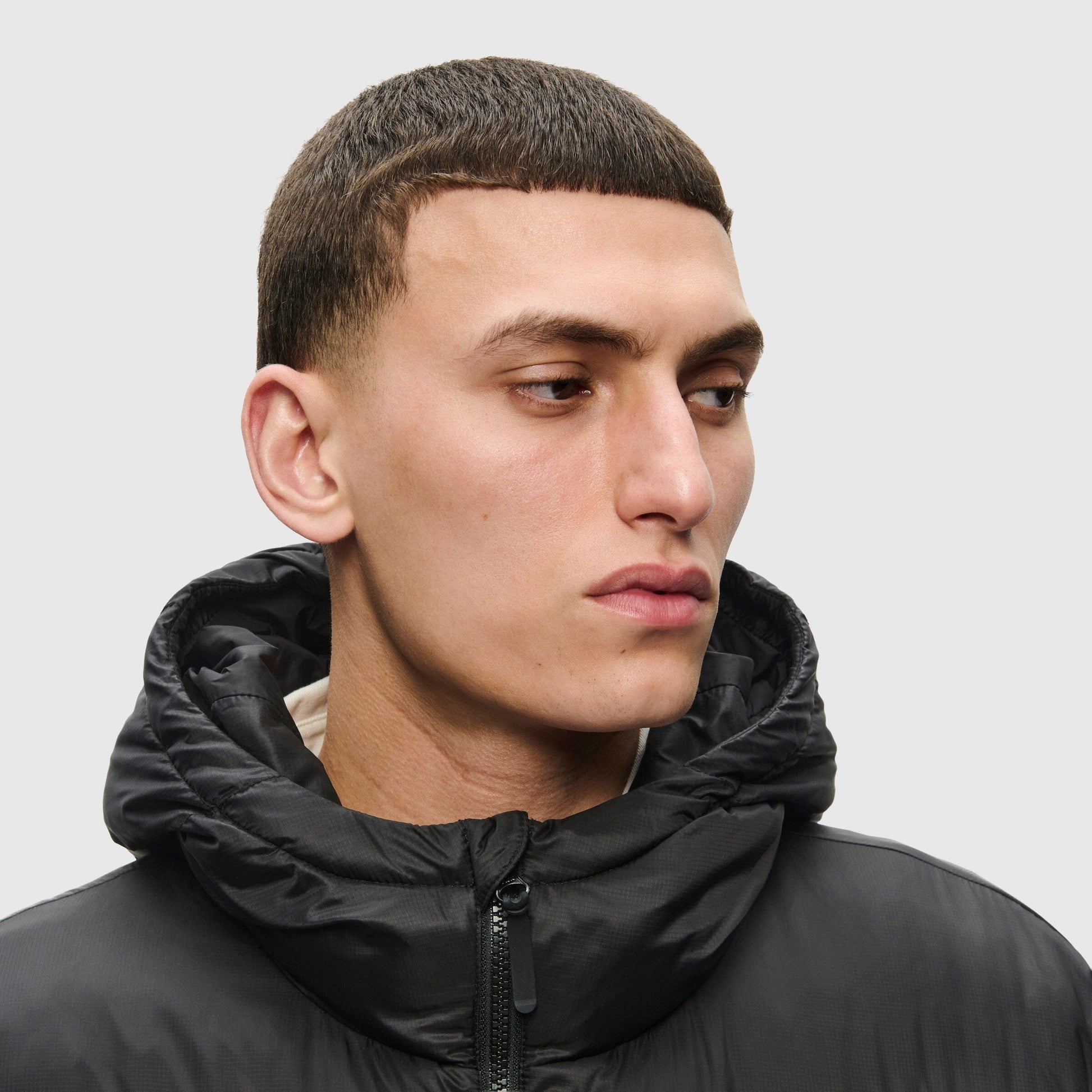 Wood Wood AA Claus Puffer Jacket - Black Jacket Wood Wood 