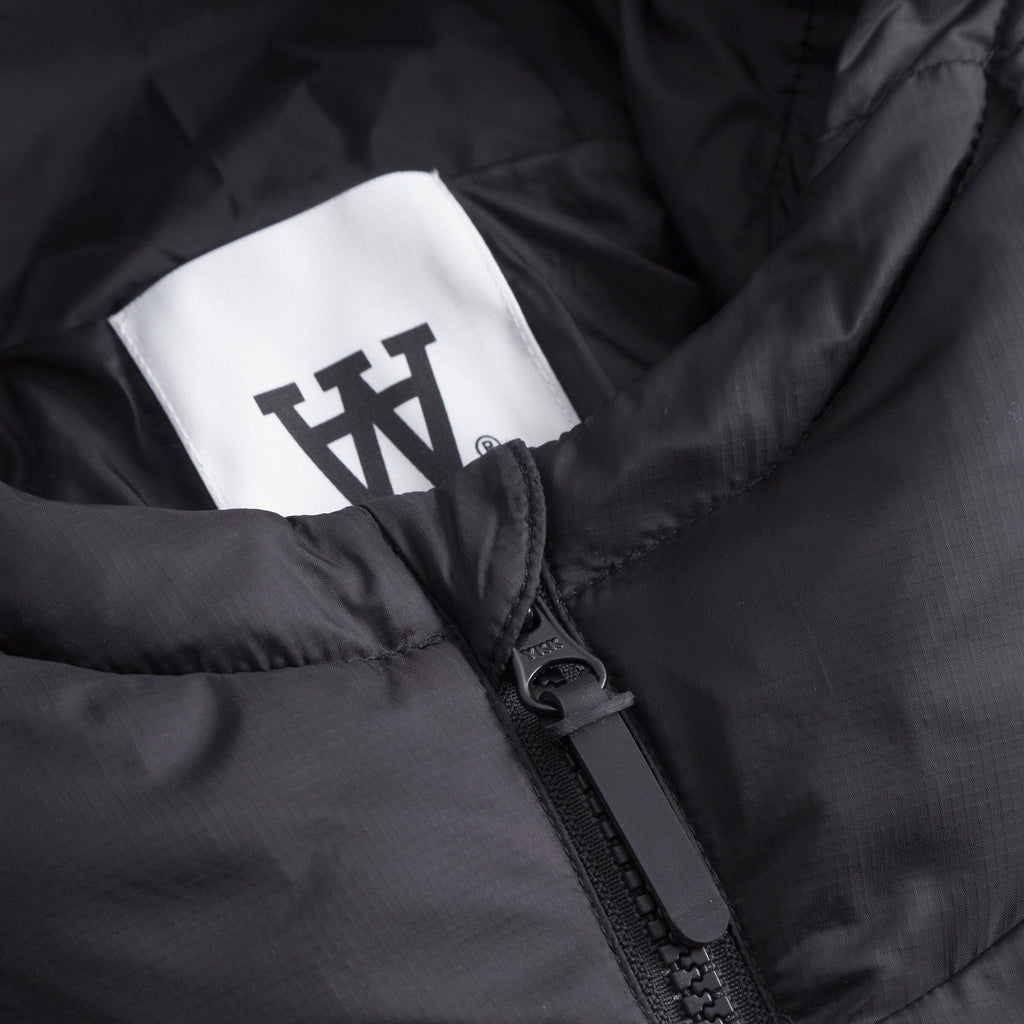 Wood Wood AA Claus Puffer Jacket - Black Jacket Wood Wood 