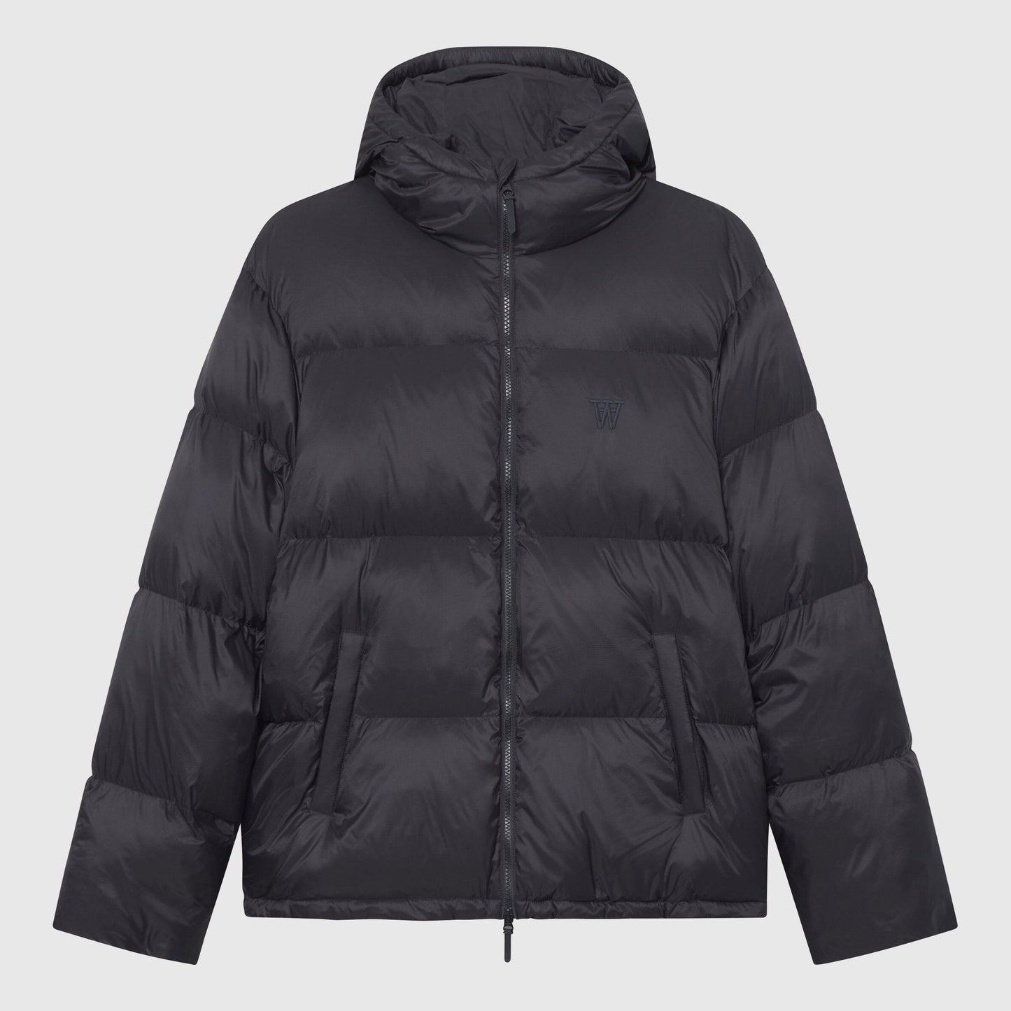 Wood Wood AA Claus Puffer Jacket - Black Jacket Wood Wood 