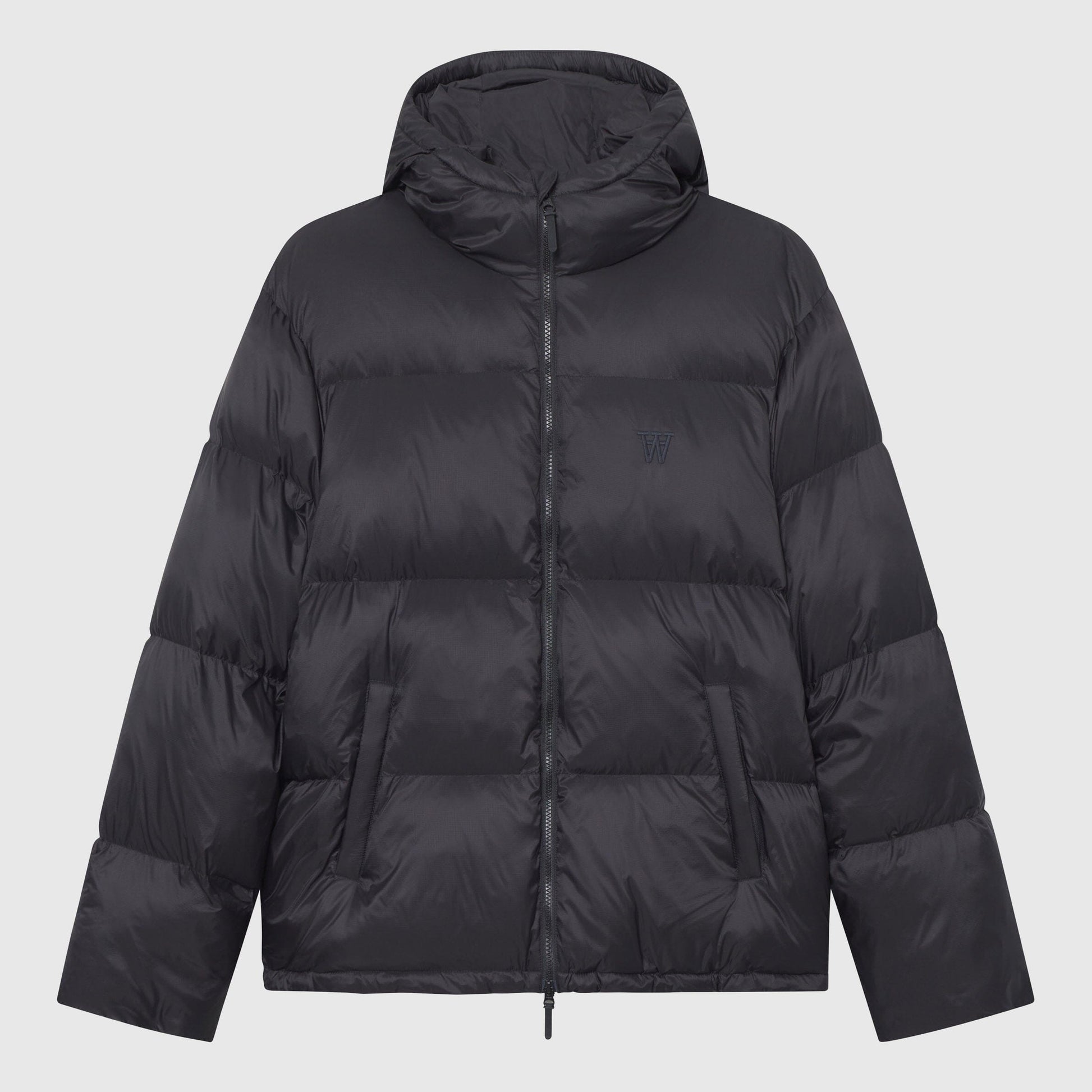 Wood Wood AA Claus Puffer Jacket - Black Jacket Wood Wood 