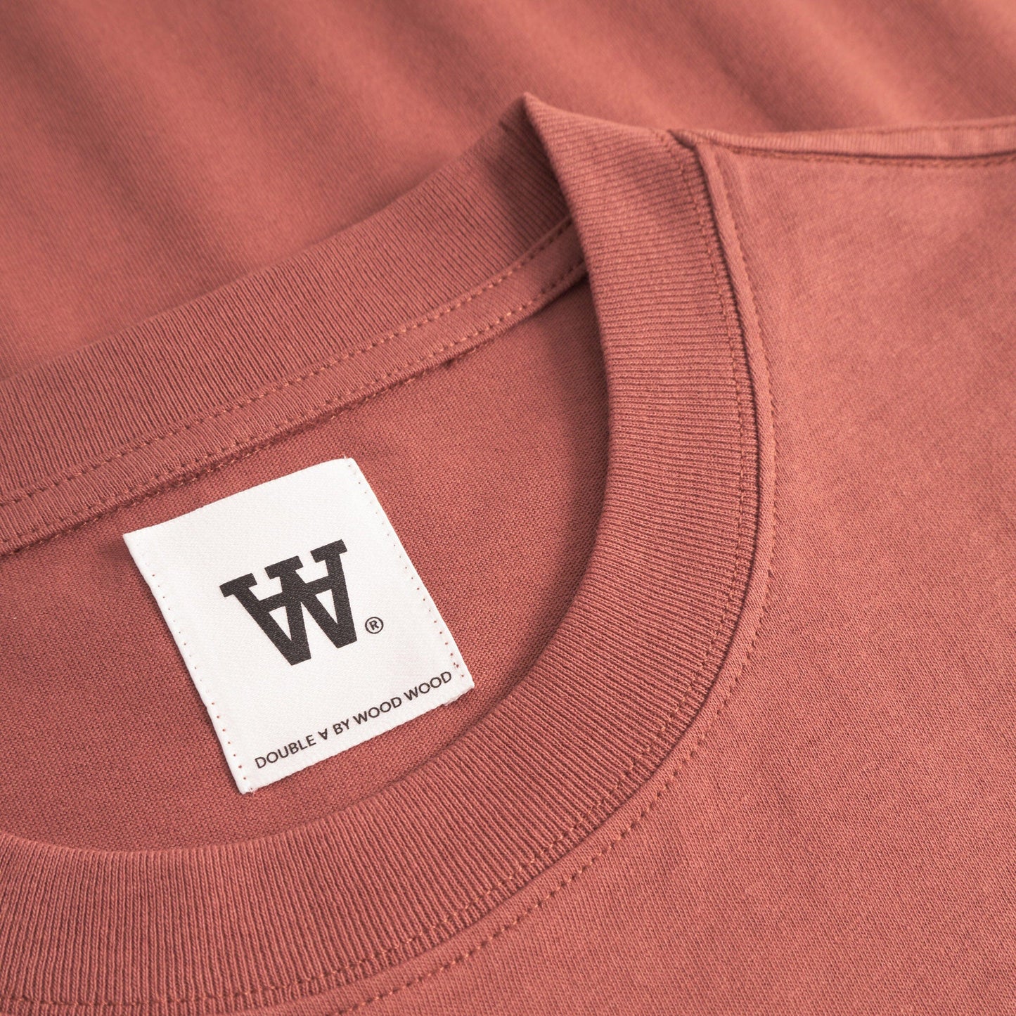 Wood Wood AA Liam Tee - Mahogany T-shirt Wood Wood 