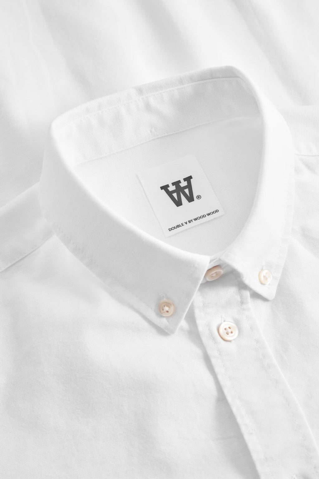 Wood Wood Adam Shirt - Bright White Shirt Wood Wood 