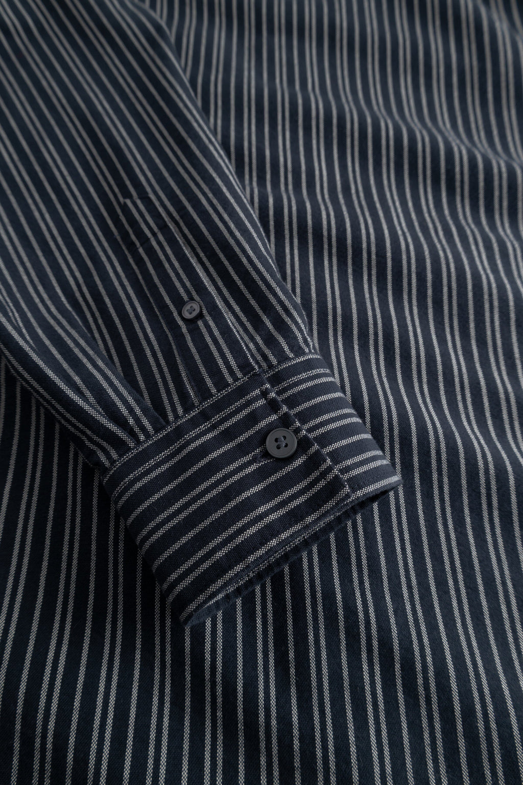 Wood Wood - Adam Shirt - Salute Stripe Skjorte Wood Wood 