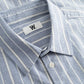 Wood Wood Adrian Shirt - Blue Stripe Shirt Wood Wood 