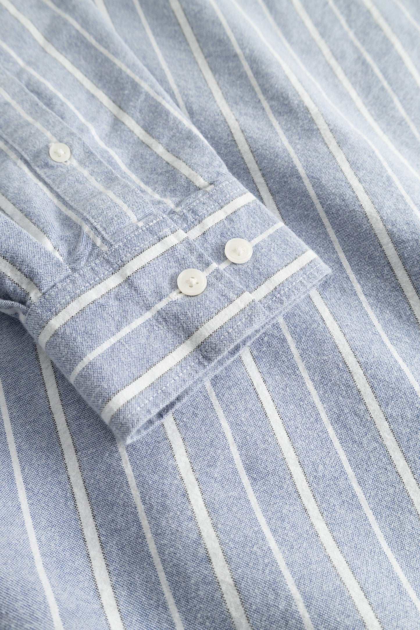 Wood Wood Adrian Shirt - Blue Stripe Shirt Wood Wood 