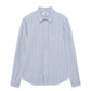 Wood Wood Adrian Shirt - Blue Stripe Shirt Wood Wood 