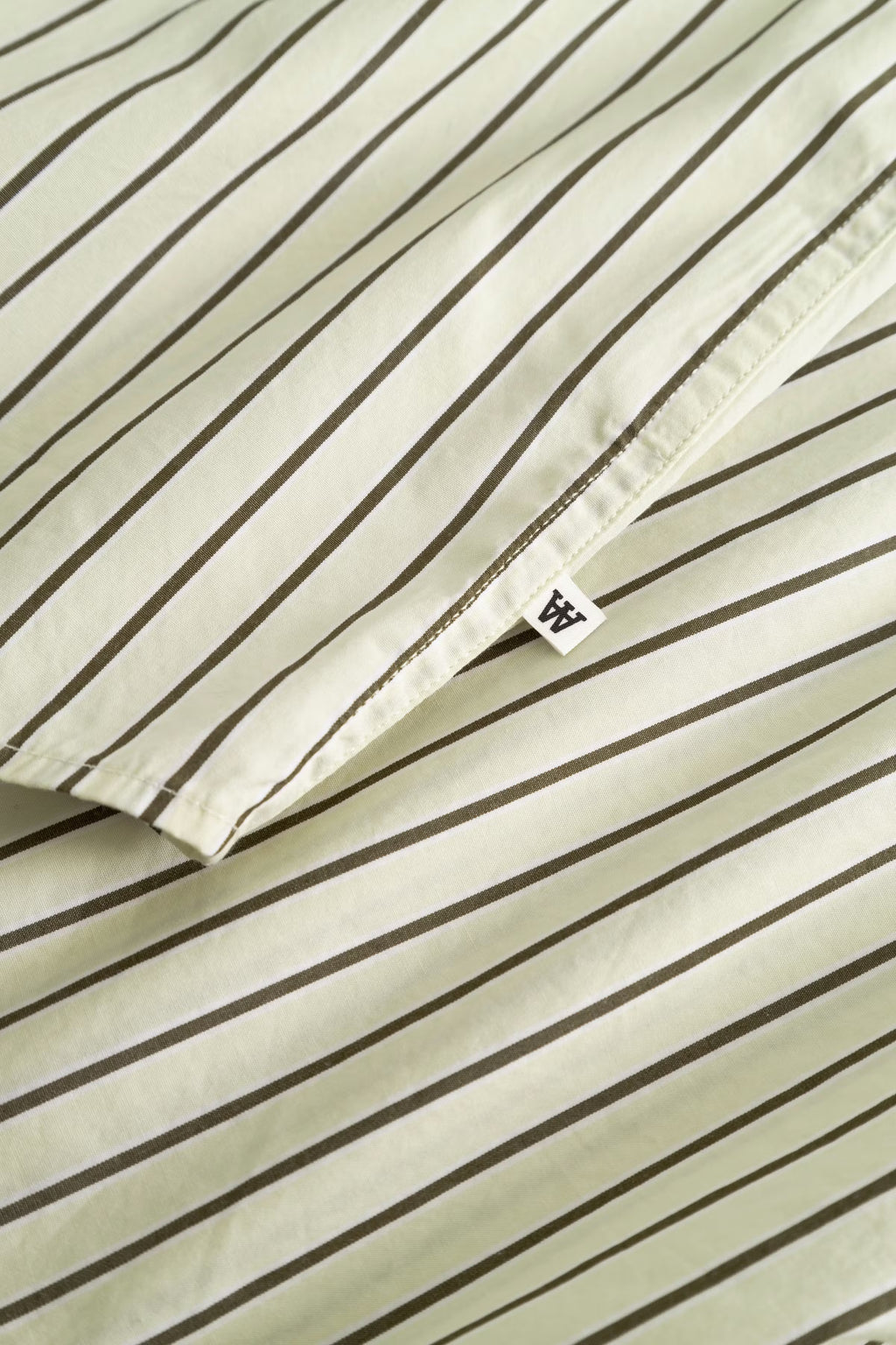 Wood Wood Adrian Shirt - Desert Palm Stripe Shirt Wood Wood 
